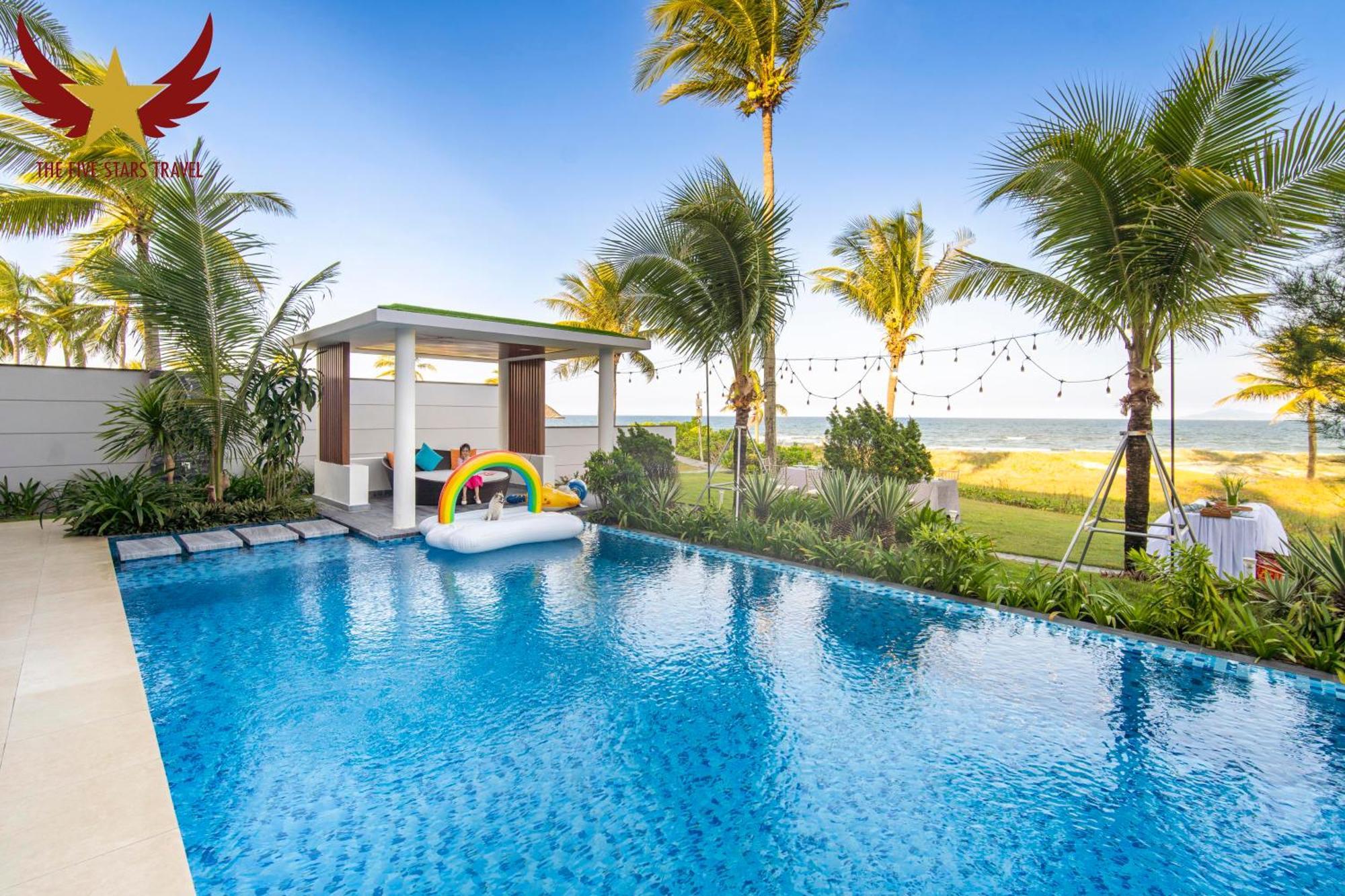 The Five Villas 8 Bedrooms Beachfront - K3 Da Nang Exterior foto