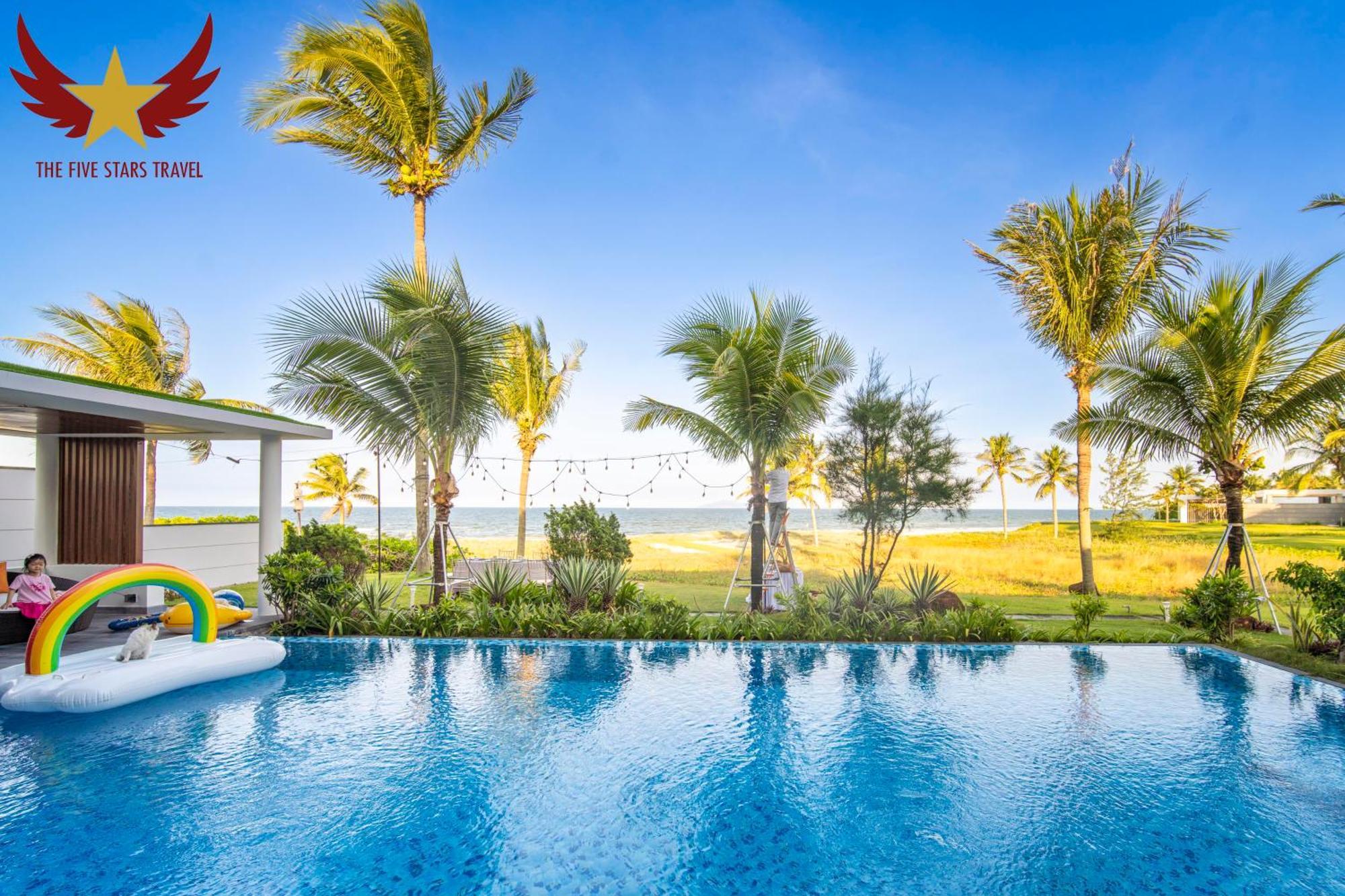 The Five Villas 8 Bedrooms Beachfront - K3 Da Nang Exterior foto